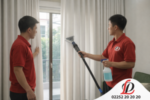 Giặt rèm cửa Hải Phòng