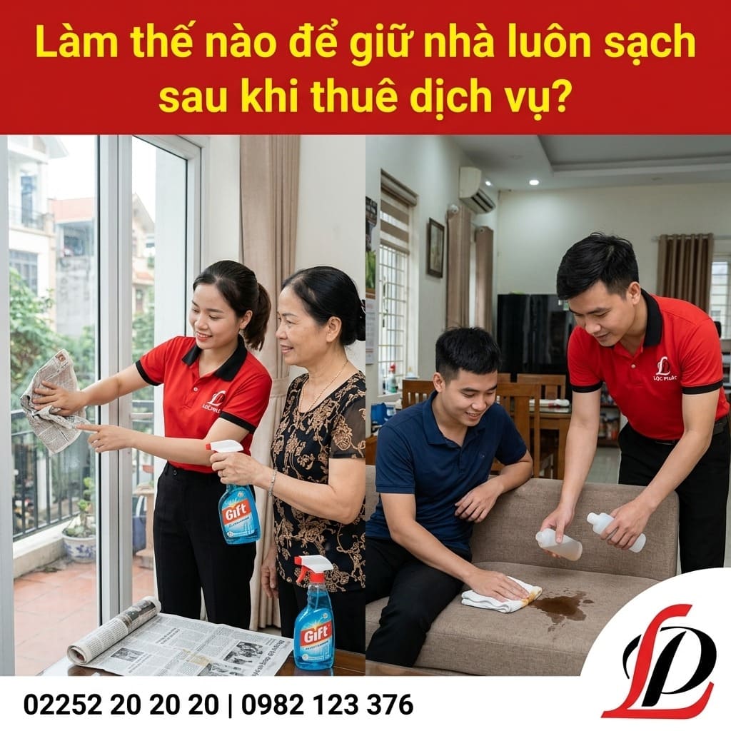 Dịch vụ vệ sinh Lộc Phát